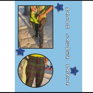 SOLD Plaid Ralph Lauren Pants
